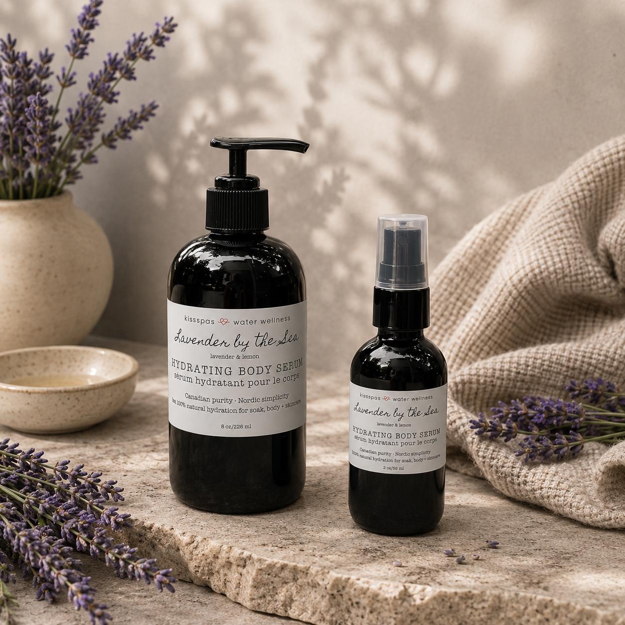 Lavender By The Sea Botanical Body Serum